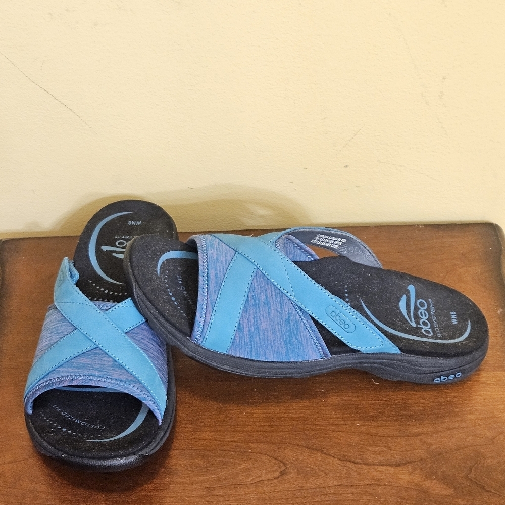 ABEO Gargona Orthotic Slide Sandals from the B.I.O. system line Size 8